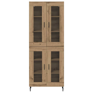Highboard 2er-Set Artisan Eiche