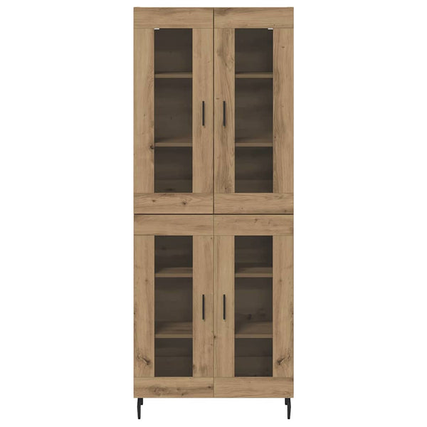 Highboard 2er-Set Artisan Eiche