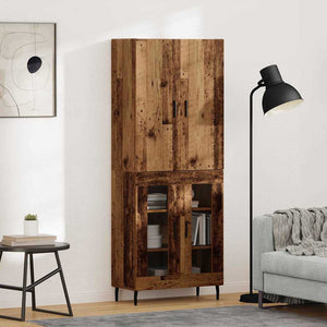 Wandmontiertes Highboard Altholz 180cm