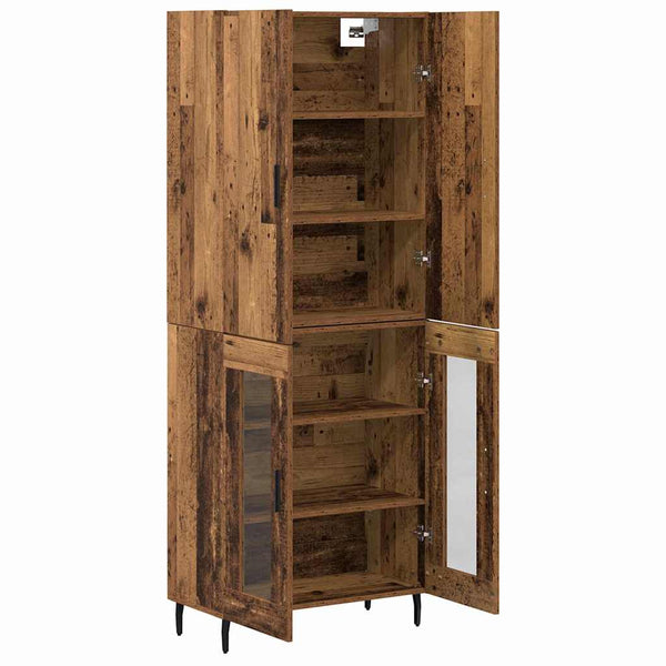 Wandmontiertes Highboard Altholz 180cm