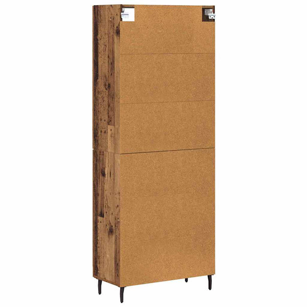 Wandmontiertes Highboard Altholz 180cm