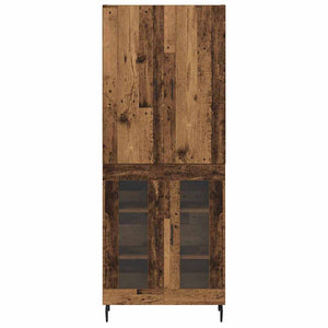 Wandmontiertes Highboard Altholz 180cm