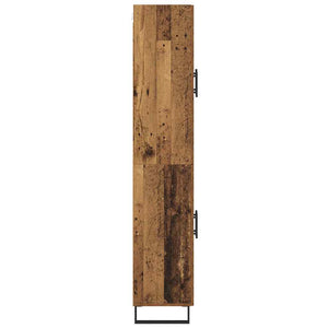 Highboard 2er Set Altholz