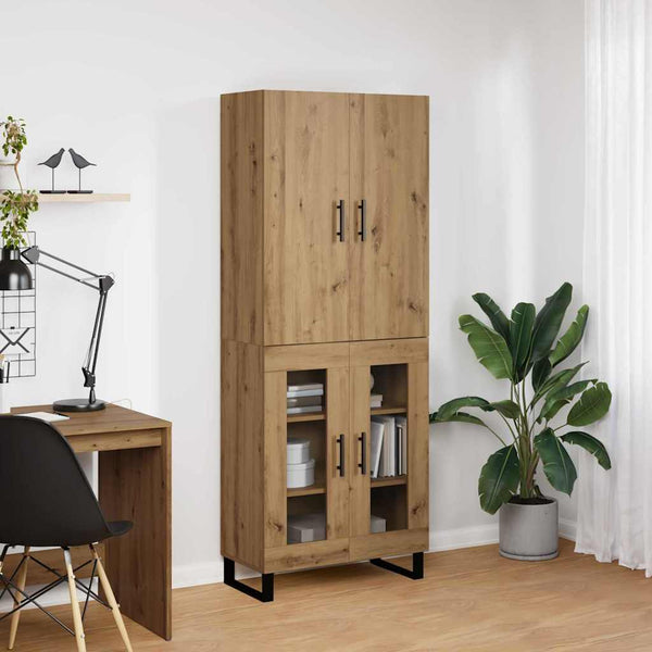 Highboard 2er Set Artisan Eiche 180cm