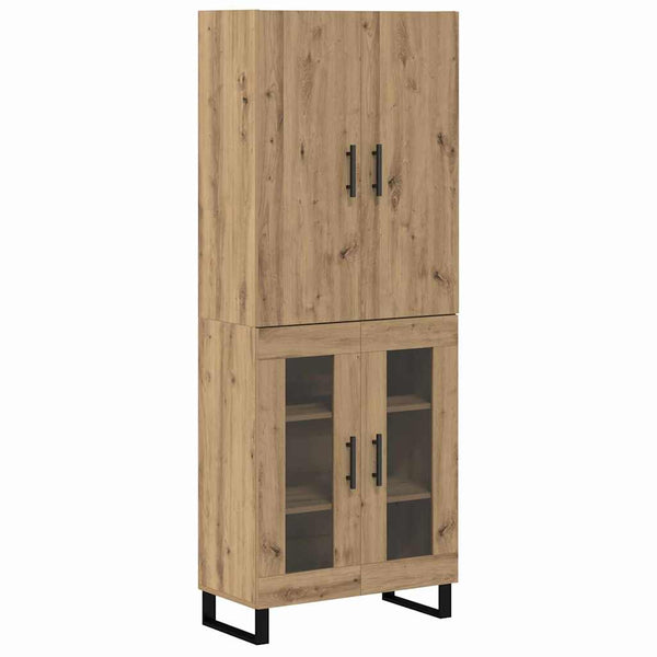 Highboard 2er Set Artisan Eiche 180cm