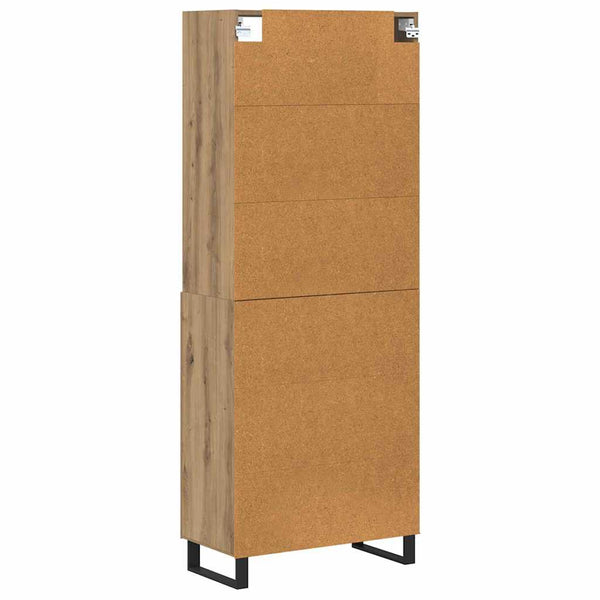 Highboard 2er Set Artisan Eiche 180cm