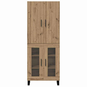 Highboard 2er Set Artisan Eiche 180cm