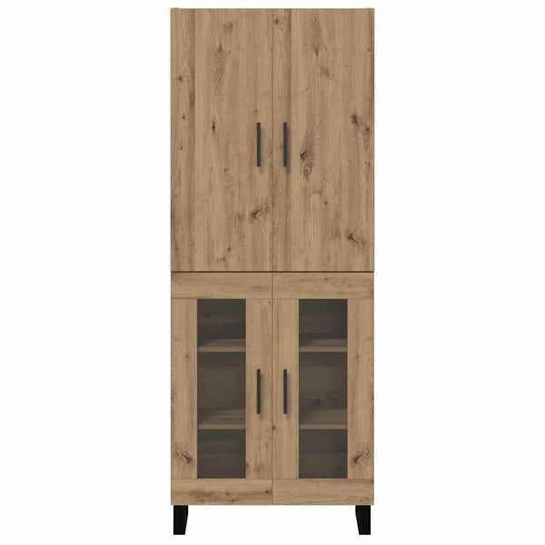 Highboard 2er Set Artisan Eiche 180cm