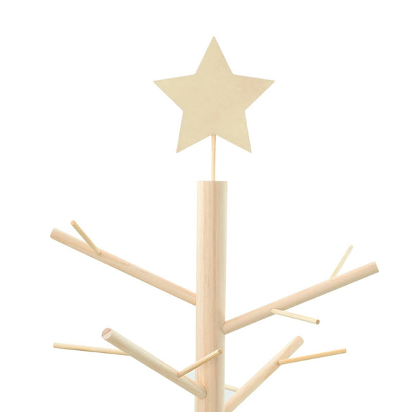 Holz Weihnachtsbaum 75cm Kiefer Natur