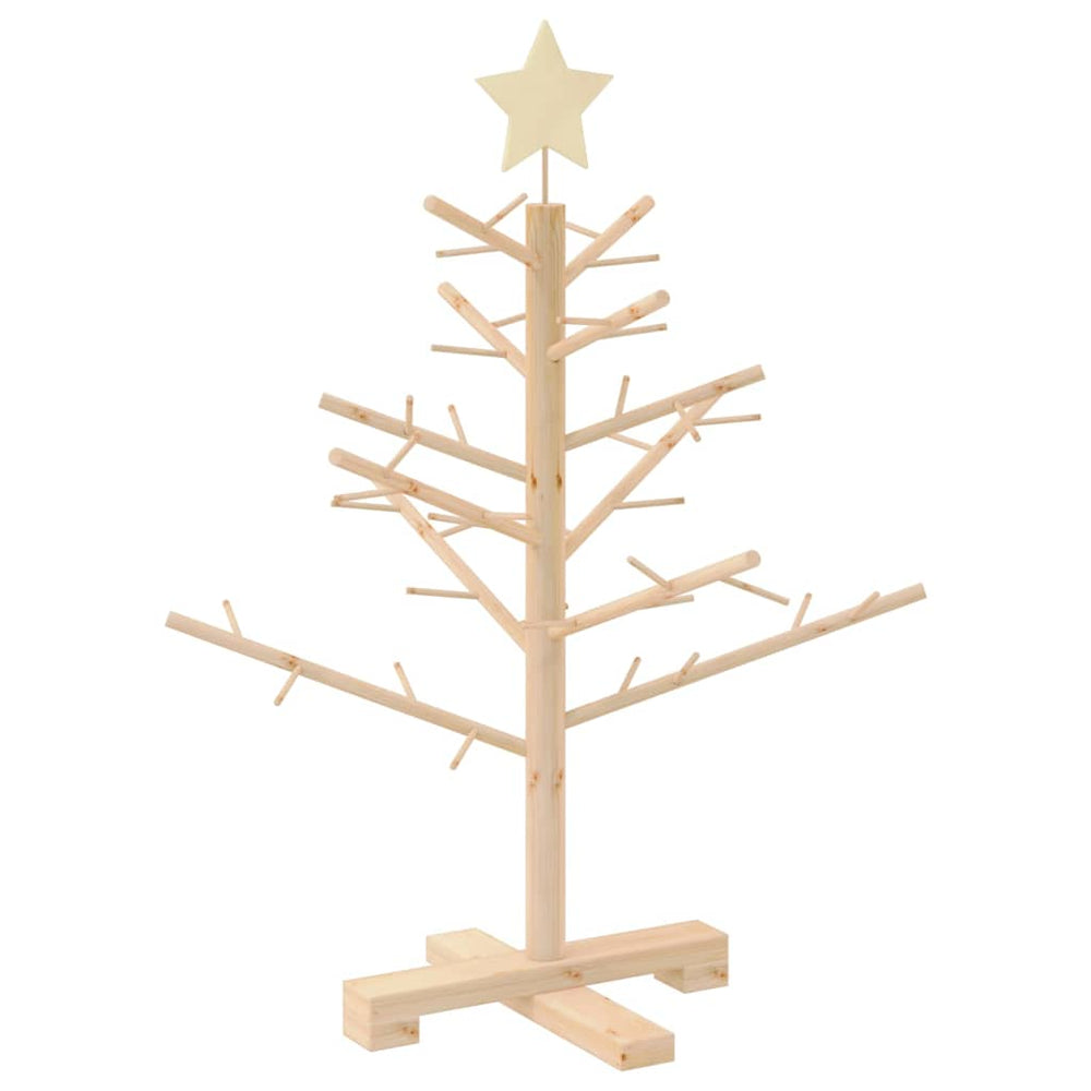Holz Weihnachtsbaum 75cm Kiefer Natur