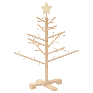 Holz Weihnachtsbaum 75cm Kiefer Natur
