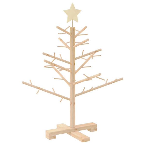 Holz Weihnachtsbaum 75cm Kiefer Natur