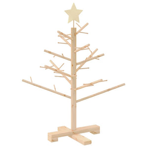 Holz Weihnachtsbaum 75cm Kiefer Natur