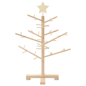 Holz Weihnachtsbaum 75cm Kiefer Natur