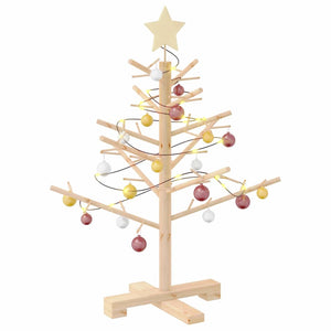 Holz Weihnachtsbaum 75cm Kiefer Natur
