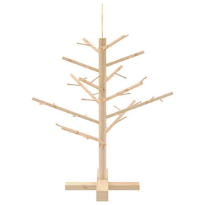 Holz Weihnachtsbaum 75cm Kiefer Natur