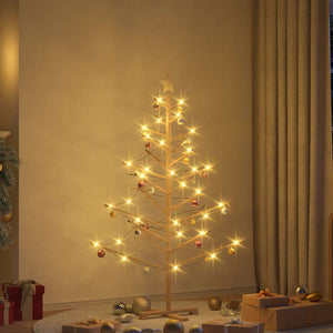 Holz Weihnachtsbaum Natur 150cm Kiefer