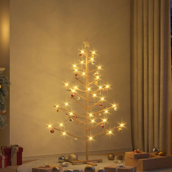 Holz Weihnachtsbaum Natur 150cm Kiefer