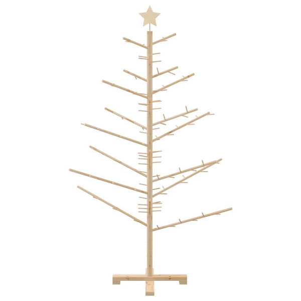 Holz Weihnachtsbaum Natur 150cm Kiefer