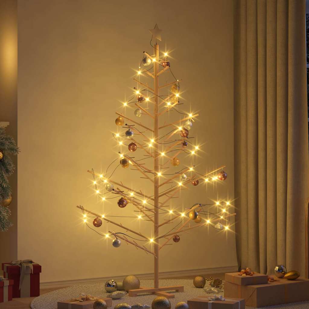 Holz Weihnachtsbaum 180cm Kiefer Natur