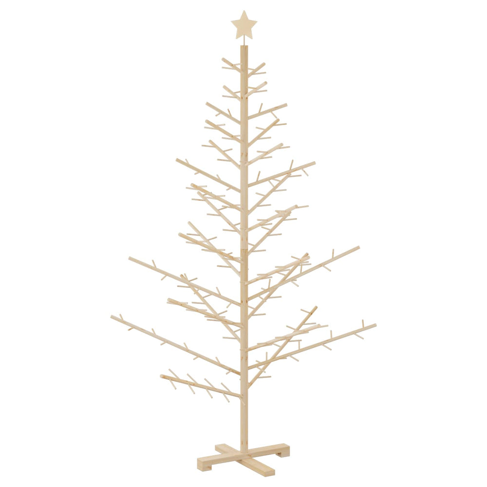Holz Weihnachtsbaum 180cm Kiefer Natur