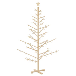 Holz Weihnachtsbaum 180cm Kiefer Natur