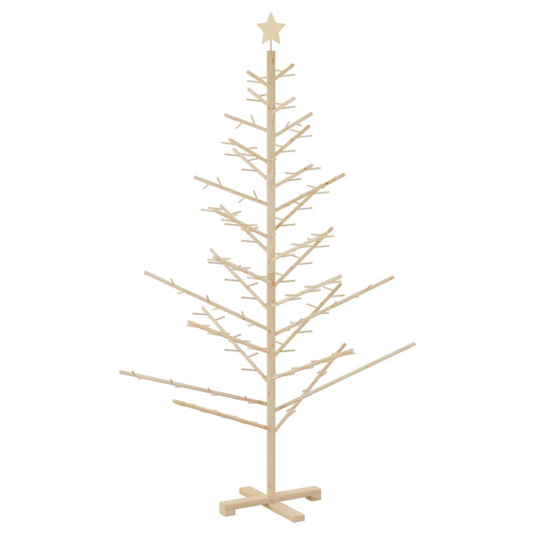 Holz Weihnachtsbaum 180cm Kiefer Natur