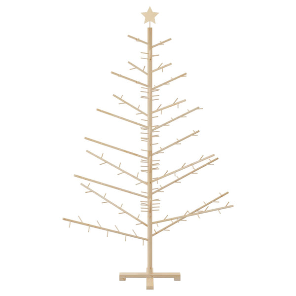 Holz Weihnachtsbaum 180cm Kiefer Natur