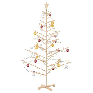 Holz Weihnachtsbaum 180cm Kiefer Natur