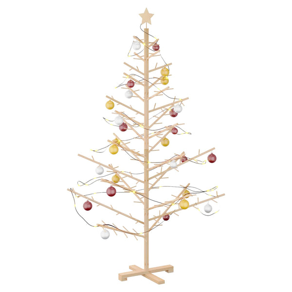 Holz Weihnachtsbaum 180cm Kiefer Natur