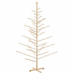 Holz Weihnachtsbaum 210cm Kiefer Natur