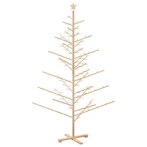 Holz Weihnachtsbaum 210cm Kiefer Natur