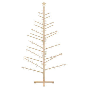 Holz Weihnachtsbaum 210cm Kiefer Natur