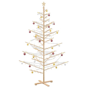 Holz Weihnachtsbaum 210cm Kiefer Natur