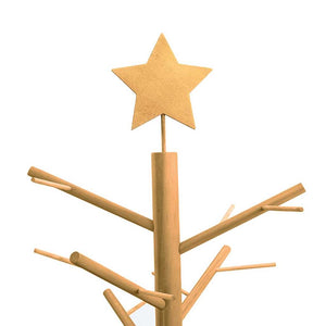 Holz Weihnachtsbaum Braun 75cm Kiefer