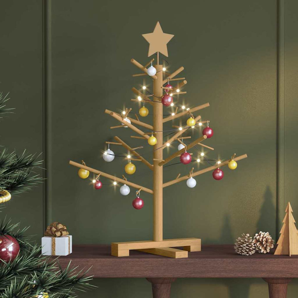 Holz Weihnachtsbaum Braun 75cm Kiefer