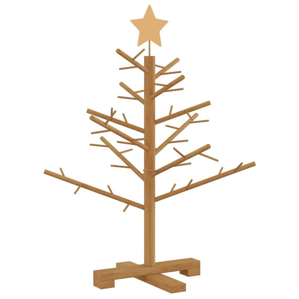 Holz Weihnachtsbaum Braun 75cm Kiefer