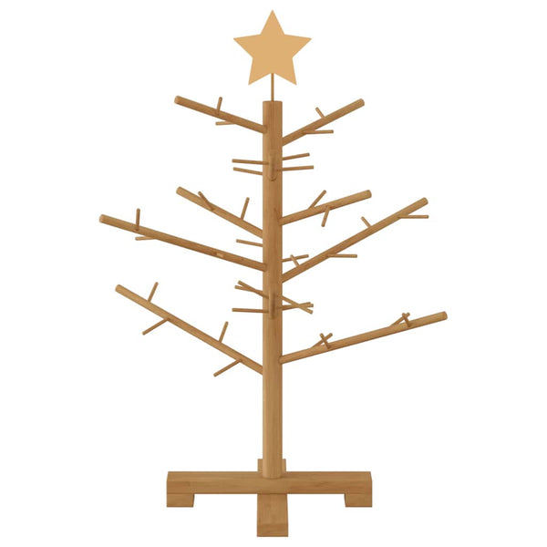 Holz Weihnachtsbaum Braun 75cm Kiefer