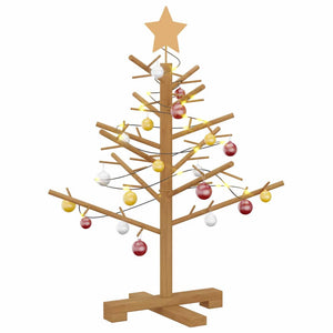 Holz Weihnachtsbaum Braun 75cm Kiefer