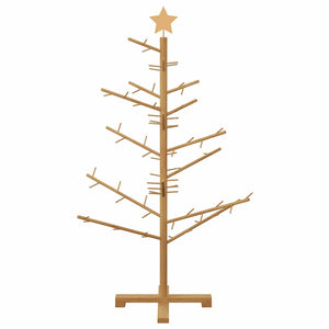 Holz Weihnachtsbaum Braun 125cm Kiefer