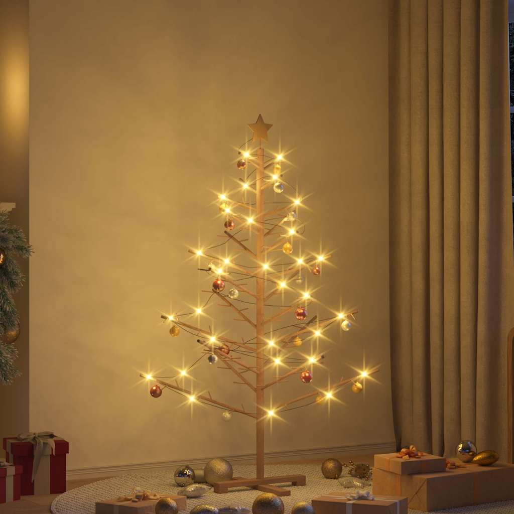 Holz Weihnachtsbaum Braun 150cm Kiefer