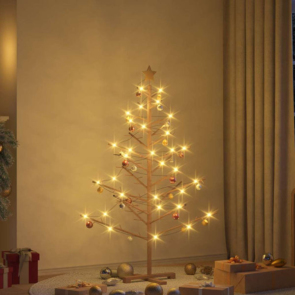 Holz Weihnachtsbaum Braun 150cm Kiefer