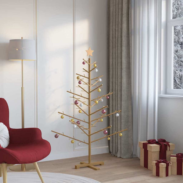 Holz Weihnachtsbaum Braun 150cm Kiefer
