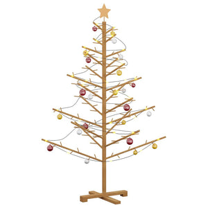 Holz Weihnachtsbaum Braun 150cm Kiefer