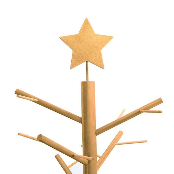 Holz Weihnachtsbaum Braun 180cm Kiefer