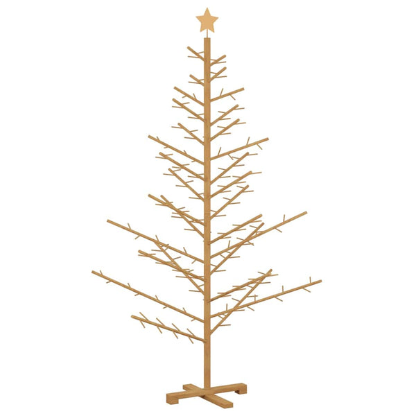 Holz Weihnachtsbaum Braun 180cm Kiefer