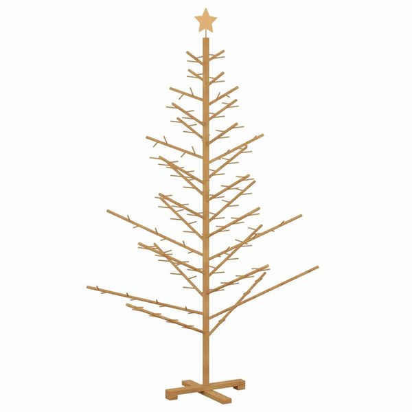 Holz Weihnachtsbaum Braun 180cm Kiefer