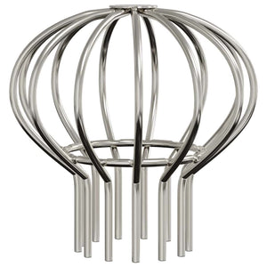 Dachrinnenblattschutz Edelstahl 75 mm, 2er-Set