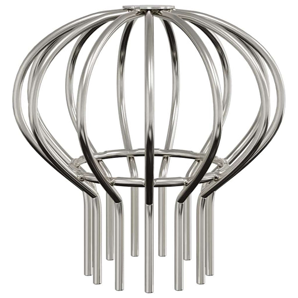 Dachrinnenblattschutz Edelstahl 75 mm, 2er-Set