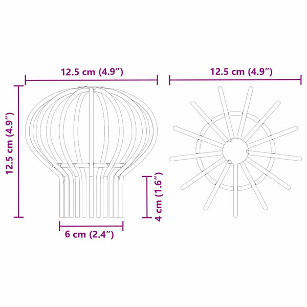 Dachrinnenblattschutz Edelstahl 75 mm, 2er-Set